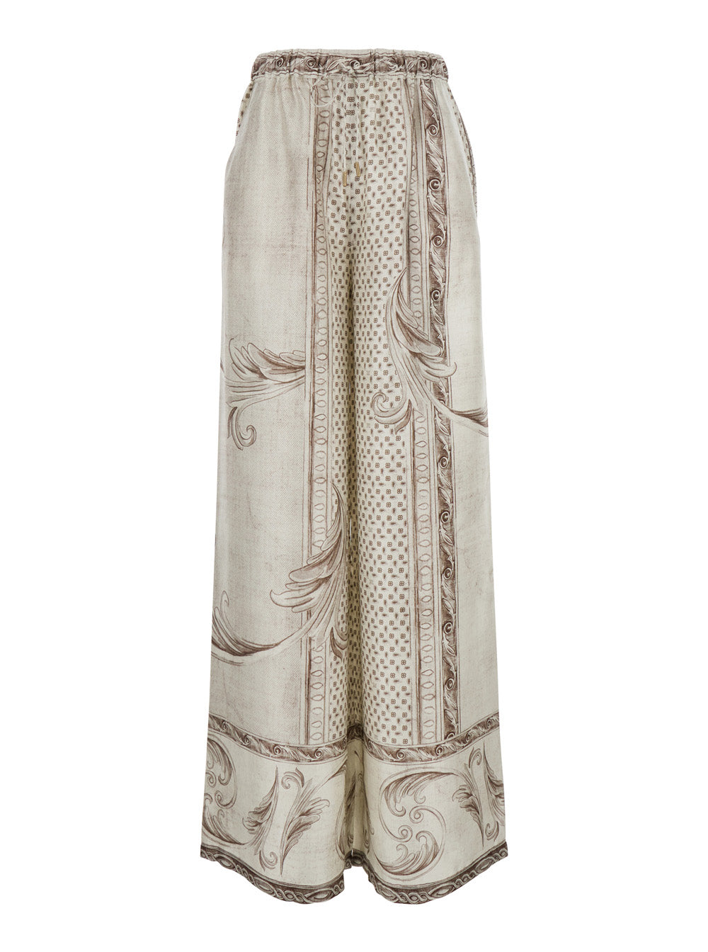 Rive Trousers — Beige