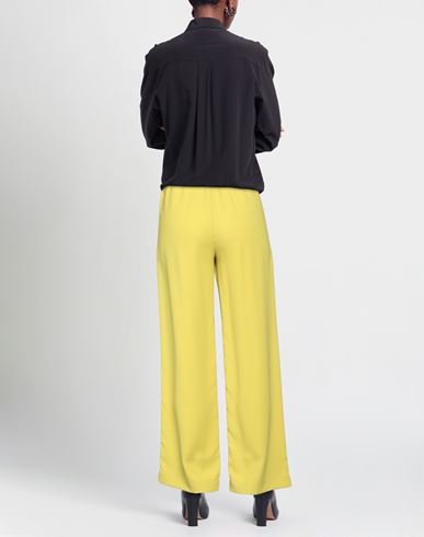 Woman Pants Lime green Size 4 Polyester