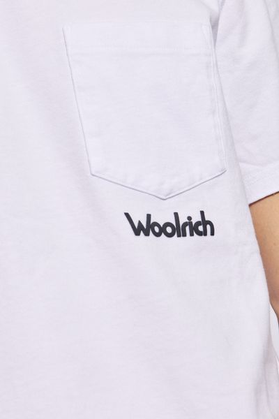Woolrich Logo Detailed Crewneck T-Shirt