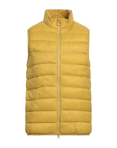 Barbour Man Vest Mustard Size S Polyamide