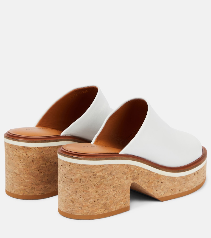 Cessy leather platform sandals