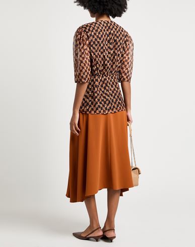 Woman Top Brown Size 0 Polyester