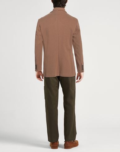 Blaine. Man Blazer Camel Size 34 Polyester, Cotton, Elastane
