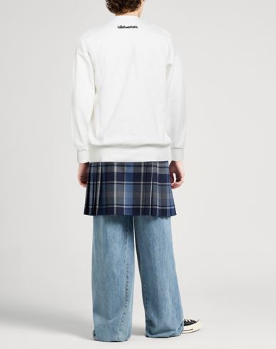 Man Sweatshirt White Size M Cotton