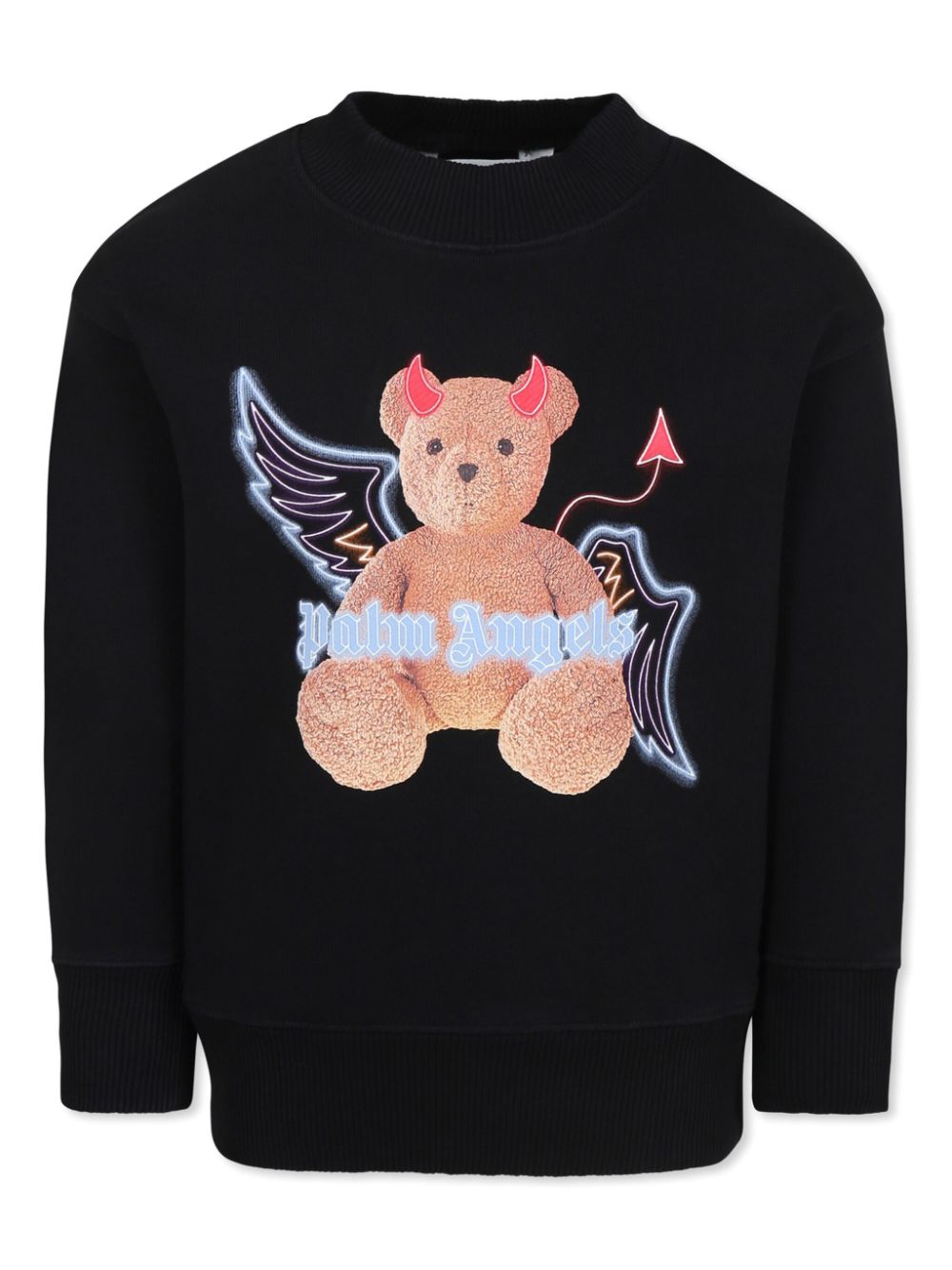 Bear-print sweatshirt - Black