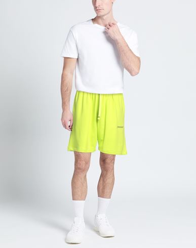 Man Shorts & Bermuda Shorts Acid green