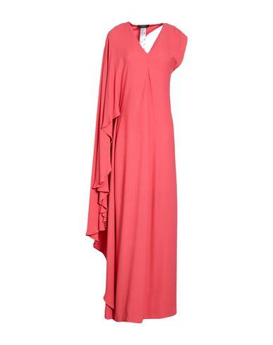 Woman Maxi dress Coral Size 10 Viscose