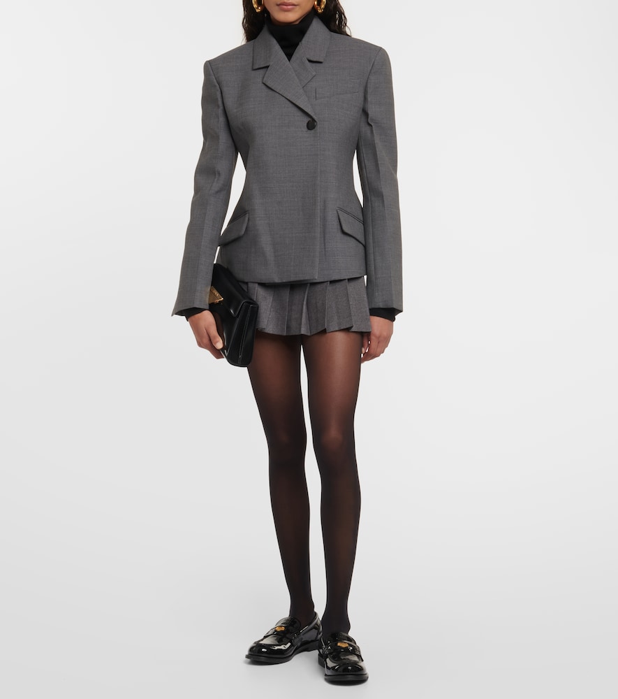 Blake pleated miniskirt