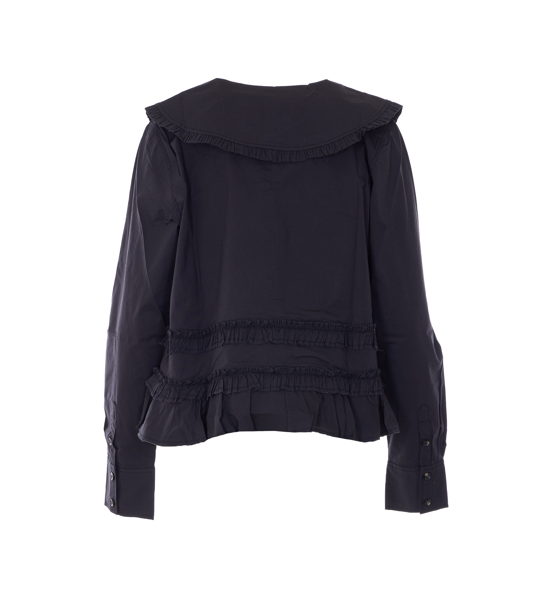 Ruffle Trim Shirt