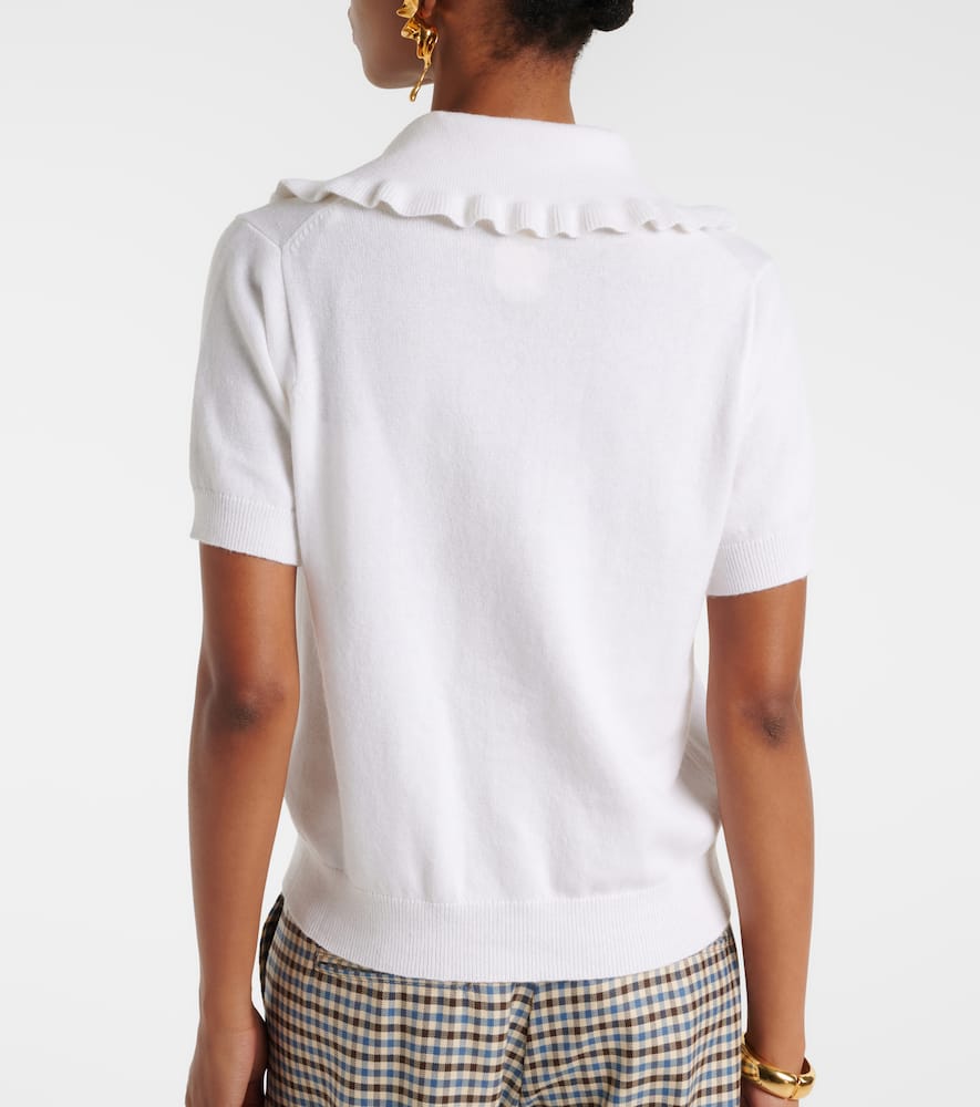 Cotton and cashmere cardigan