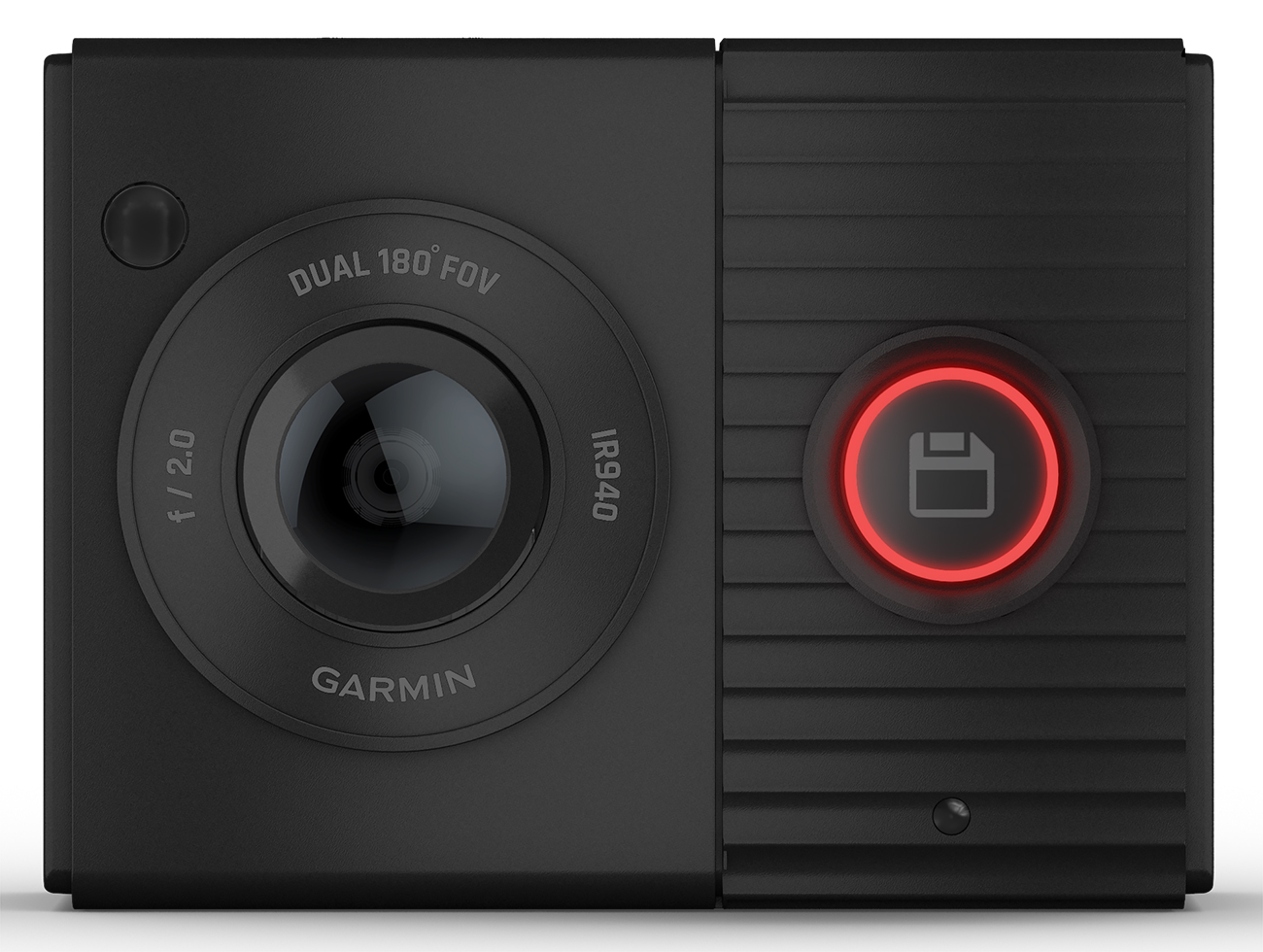 Dash Cam Tandem Dual-Lens Dash Cam With Two 180-Degree Lenses