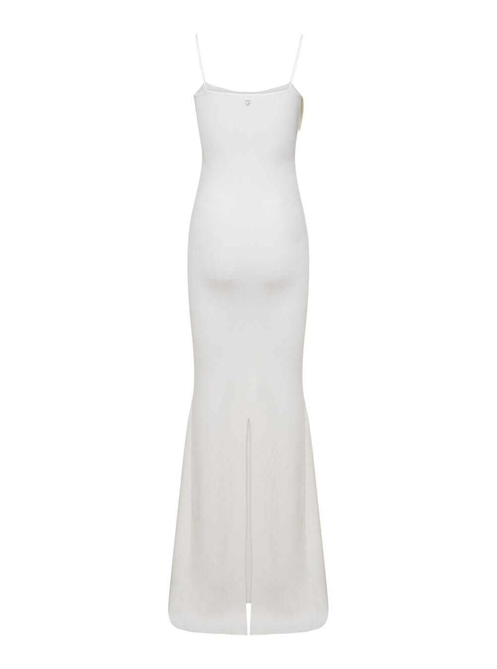 White La Robe Aro Mermaid Dress In Viscose Woman