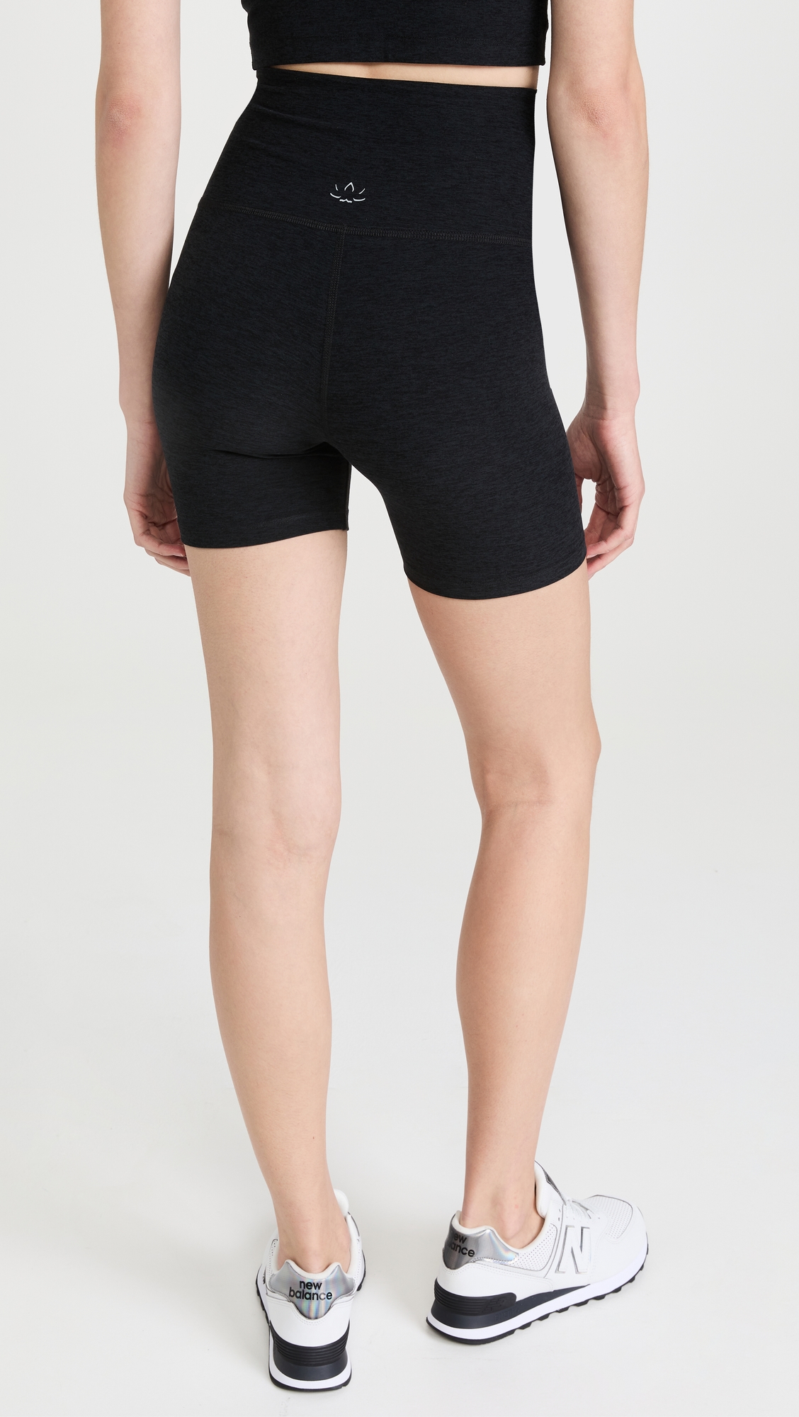 Spacedye Keep Pace Biker Shorts Darkest Night