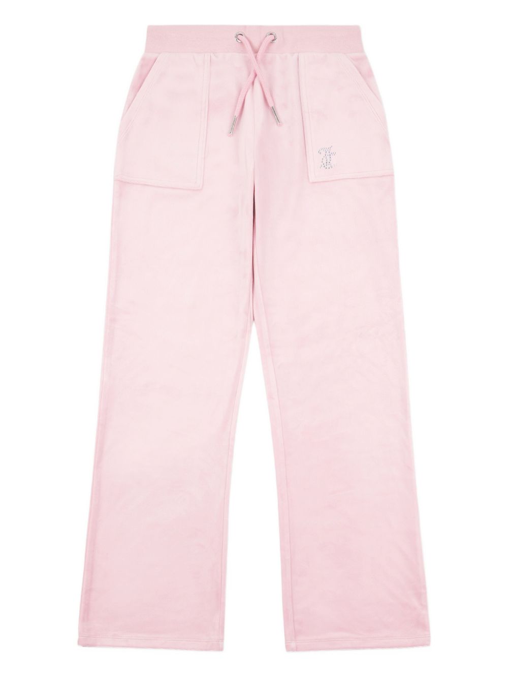 Juicy Couture Kids rhinestone-embellished trousers - Pink