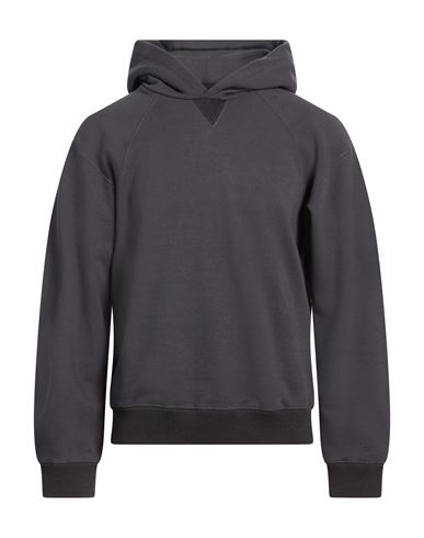 Man Sweatshirt Charcoal Size 38 Cotton, Elastane