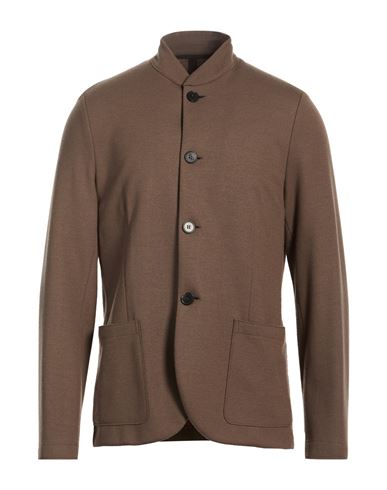 Man Blazer Taupe Size 38 Virgin Wool