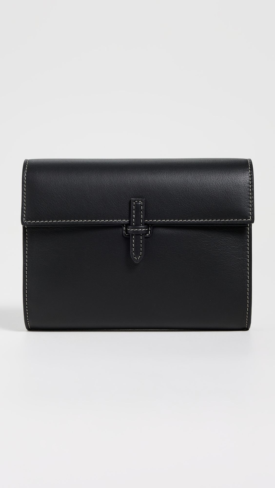 Hunting Season Small Soft Clutch in Nappa Black One Size