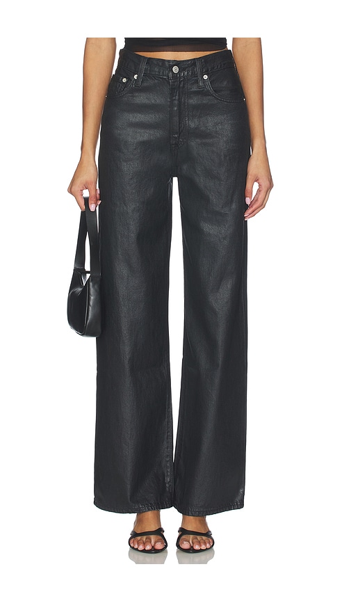 LEVI'S Ribcage Wide Leg Jeans in Black. 24. Also , 26, 27, 28, 29, 30