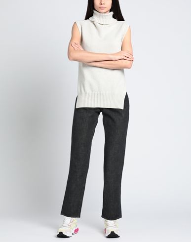 Tu Es Mon Trésor Woman Jeans Black Size 28 Cotton