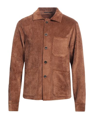 At. p.co Man Shirt Brown