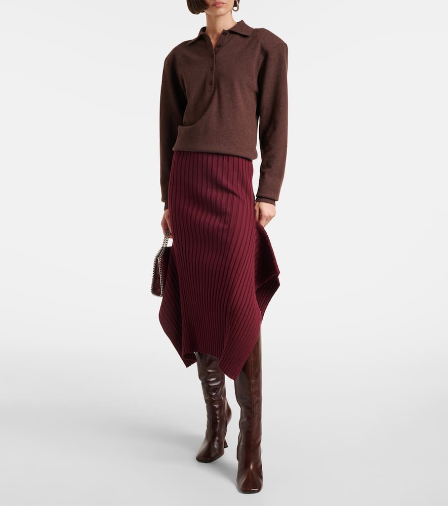 Stella McCartney Cashmere and wool polo sweater