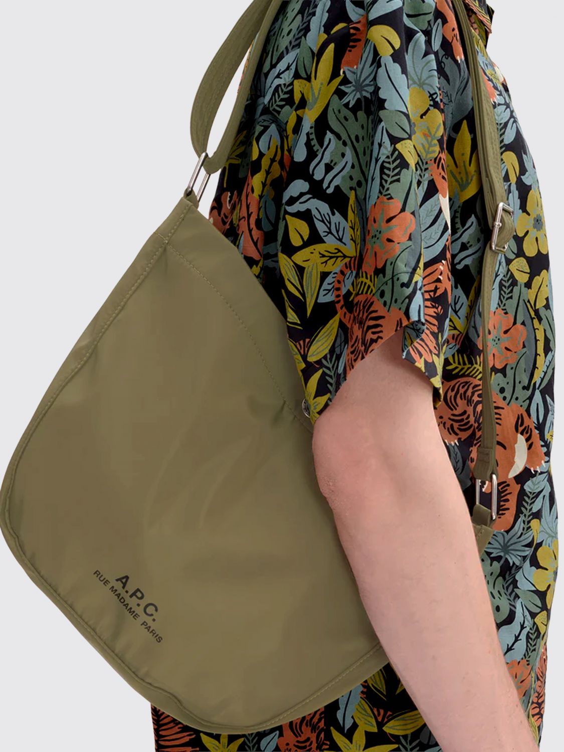 A. P.C. Bag Men color Green