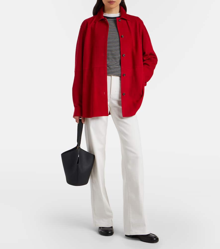 Le Slim Palazzo wide-leg jeans