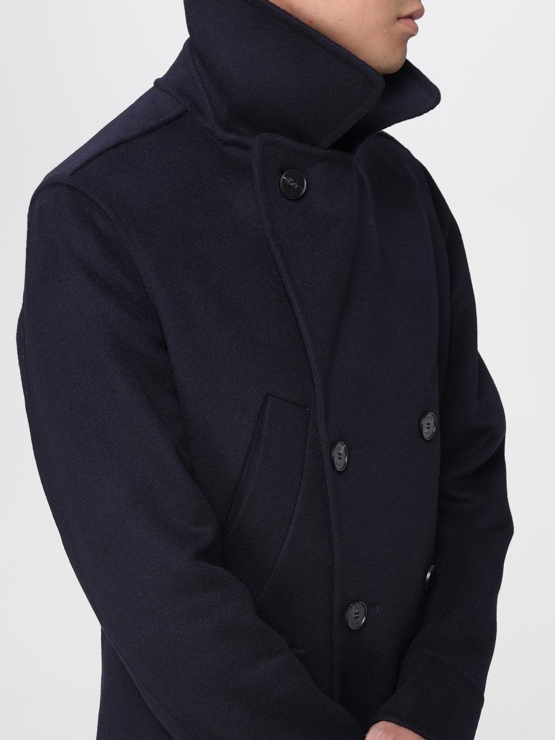 Coat PALTÒ Men color Blue