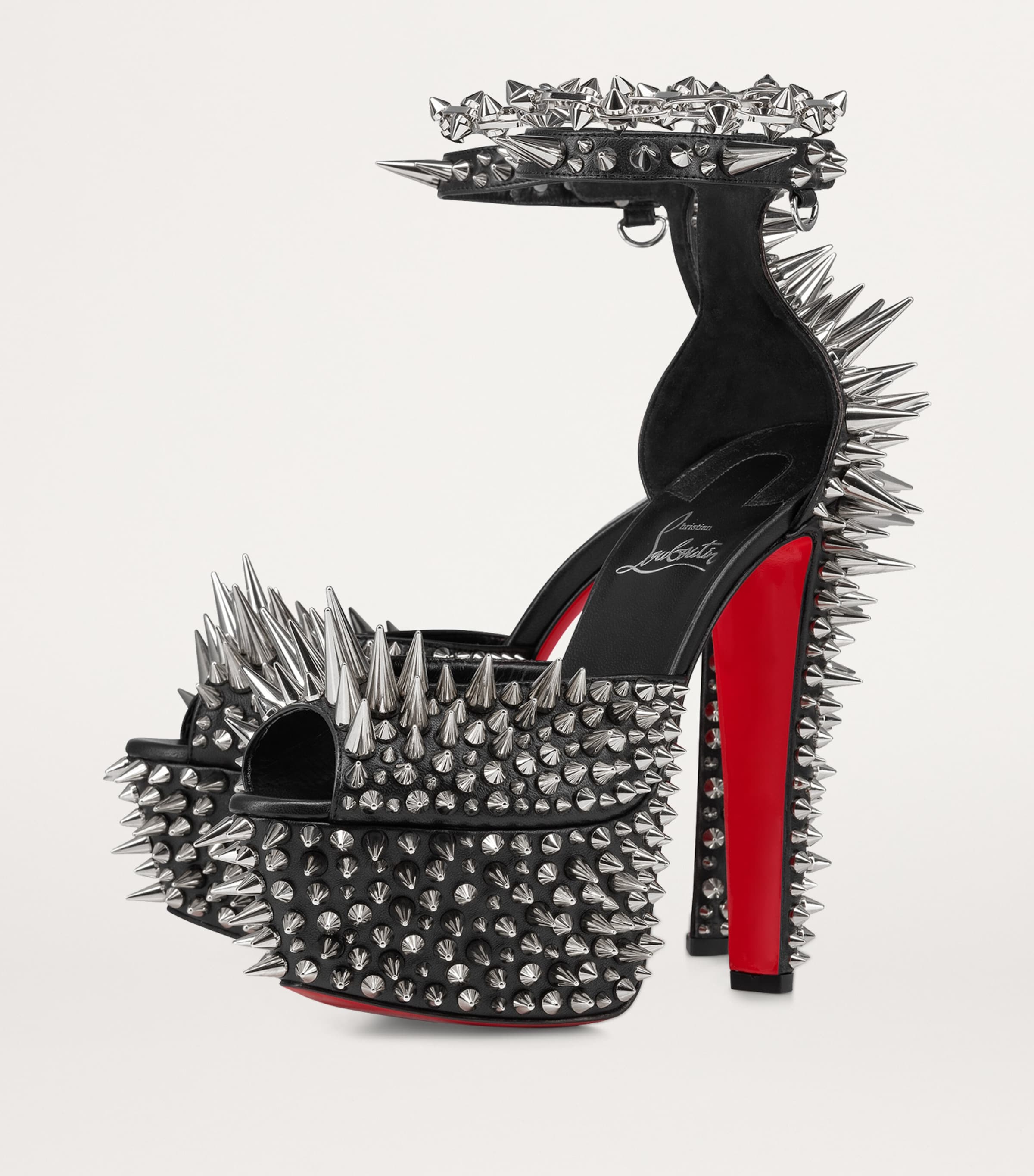 Estepic Alta Leather Platform Sandals 160