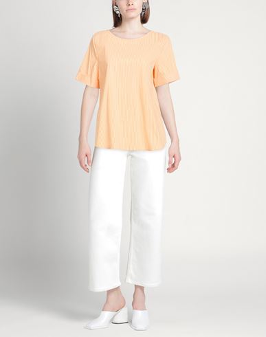 Woman Top Mandarin Size 8 Cotton, Polyamide, Elastane
