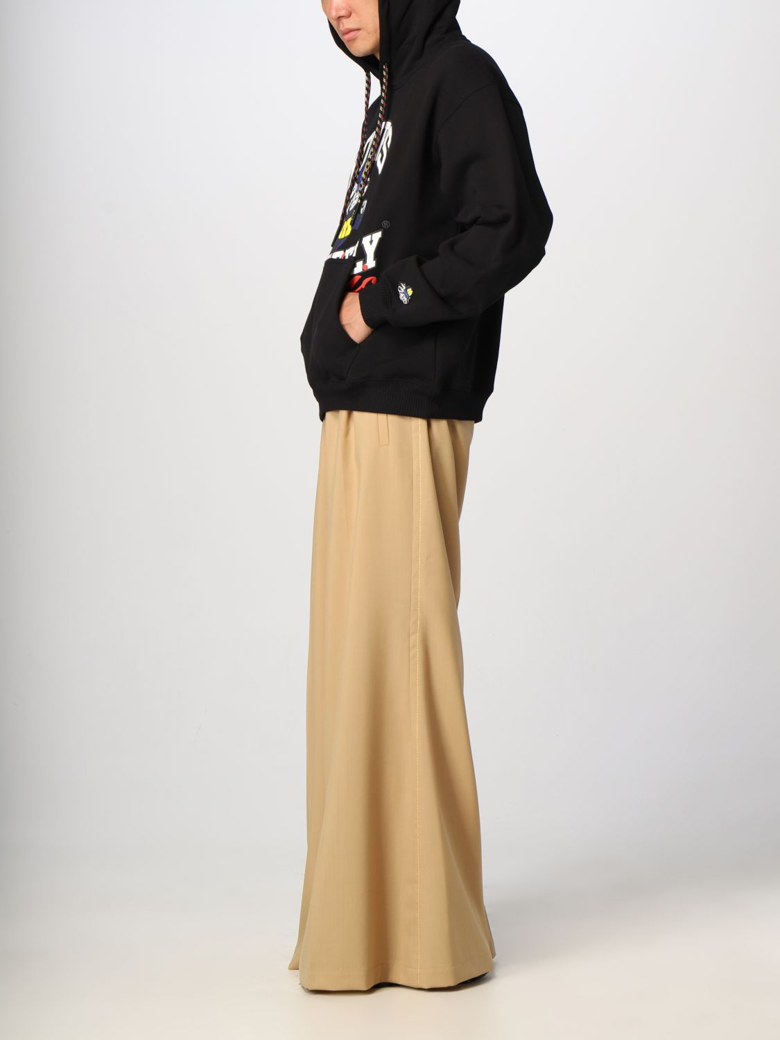 Sweatshirt Men color Black