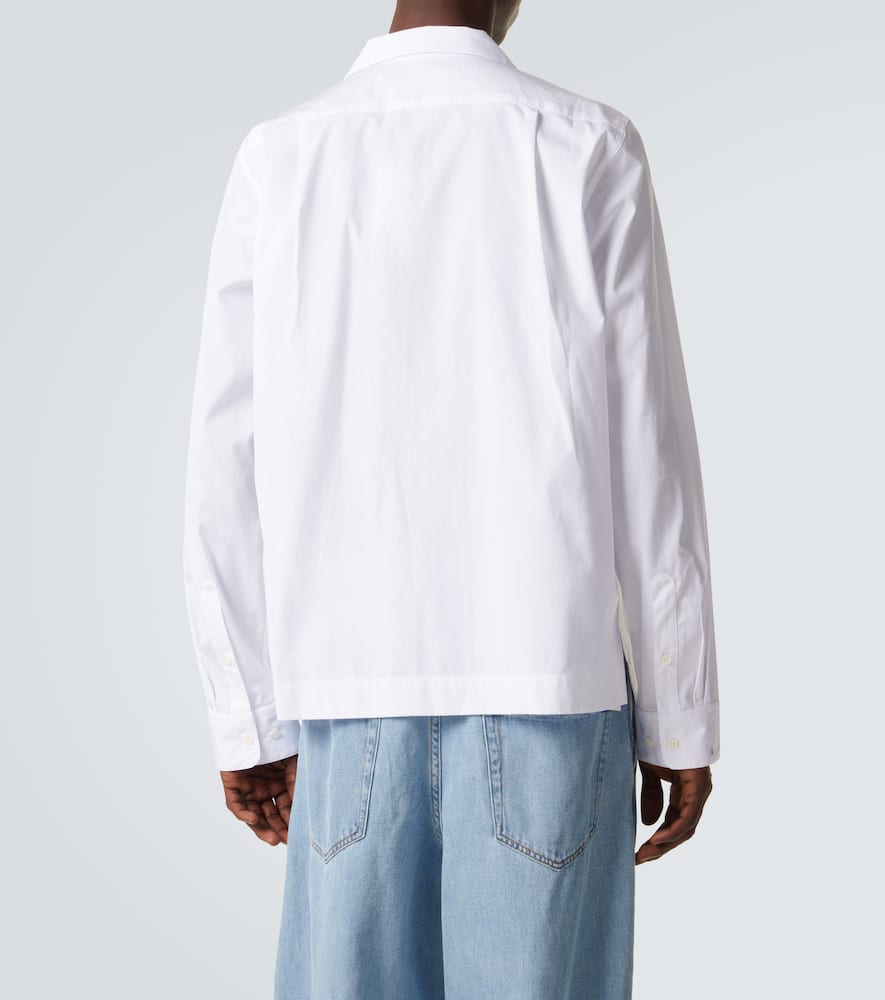Cotton poplin shirt