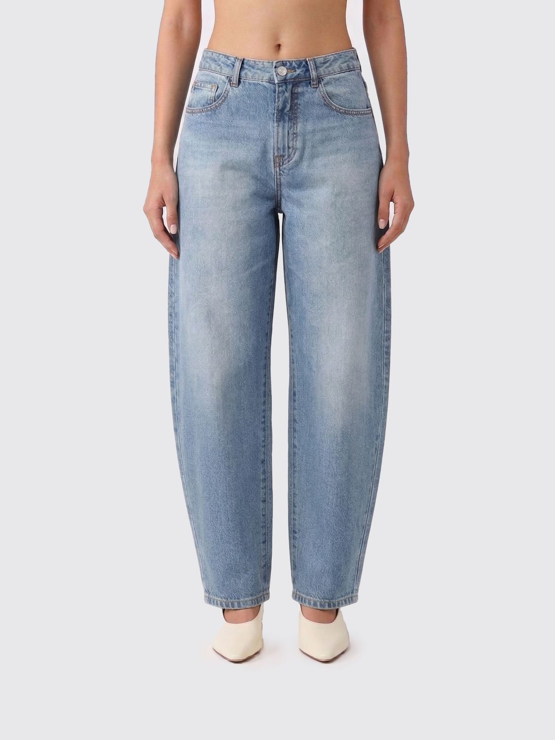 Jeans ALAÏA Woman color Blue