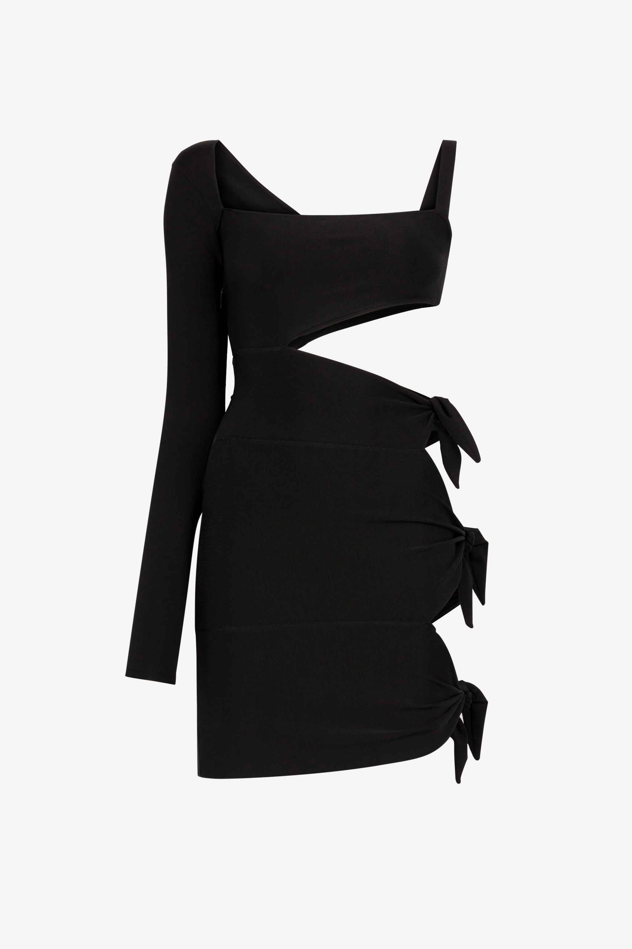 Cut Out-detail Mini Dress