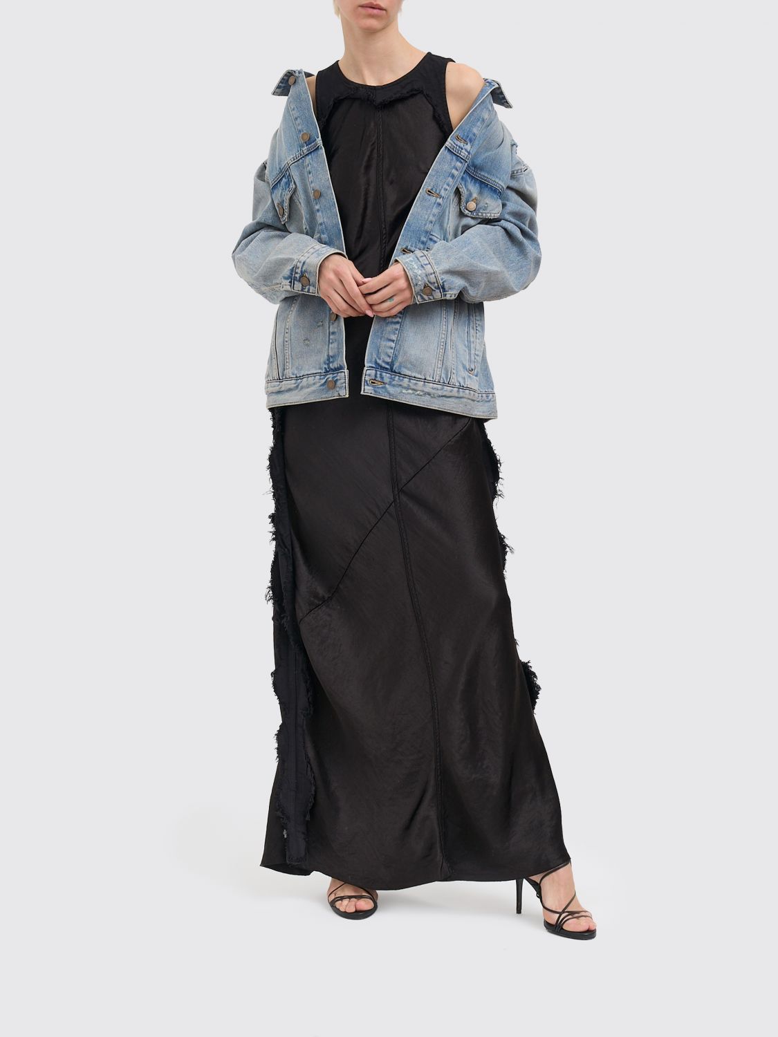 Jacket Woman color Gnawed Blue