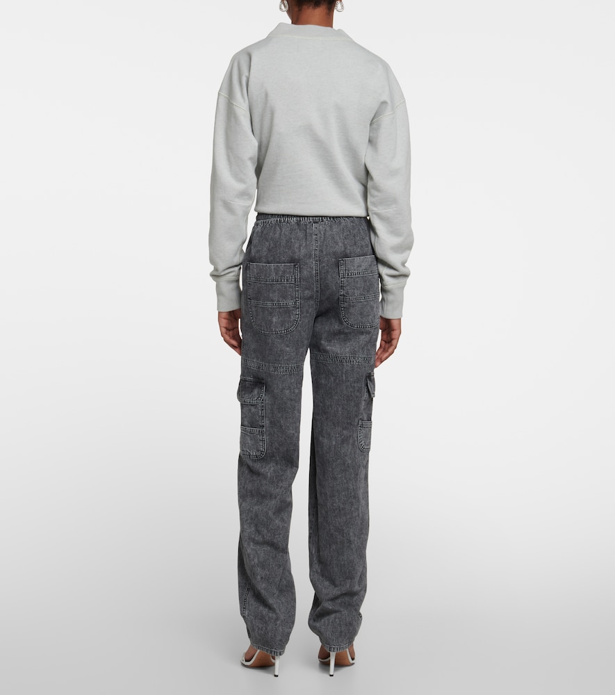 Viamao high-rise cotton pants