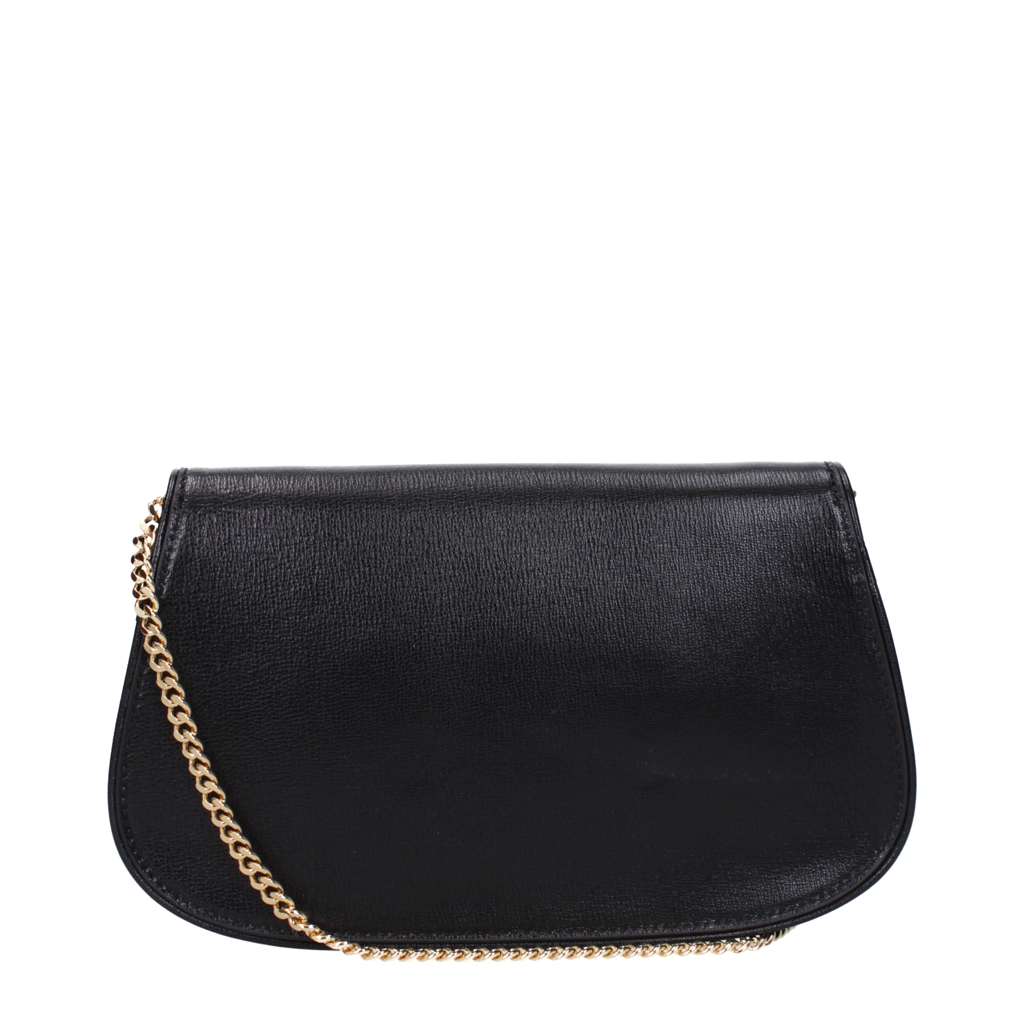 Tory Burch Reva Pochette Women's Leather Black