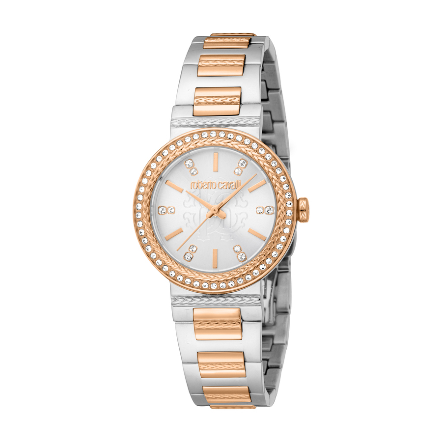 Glam Silver-tone Dial Ladies Watch RC5L098M0075
