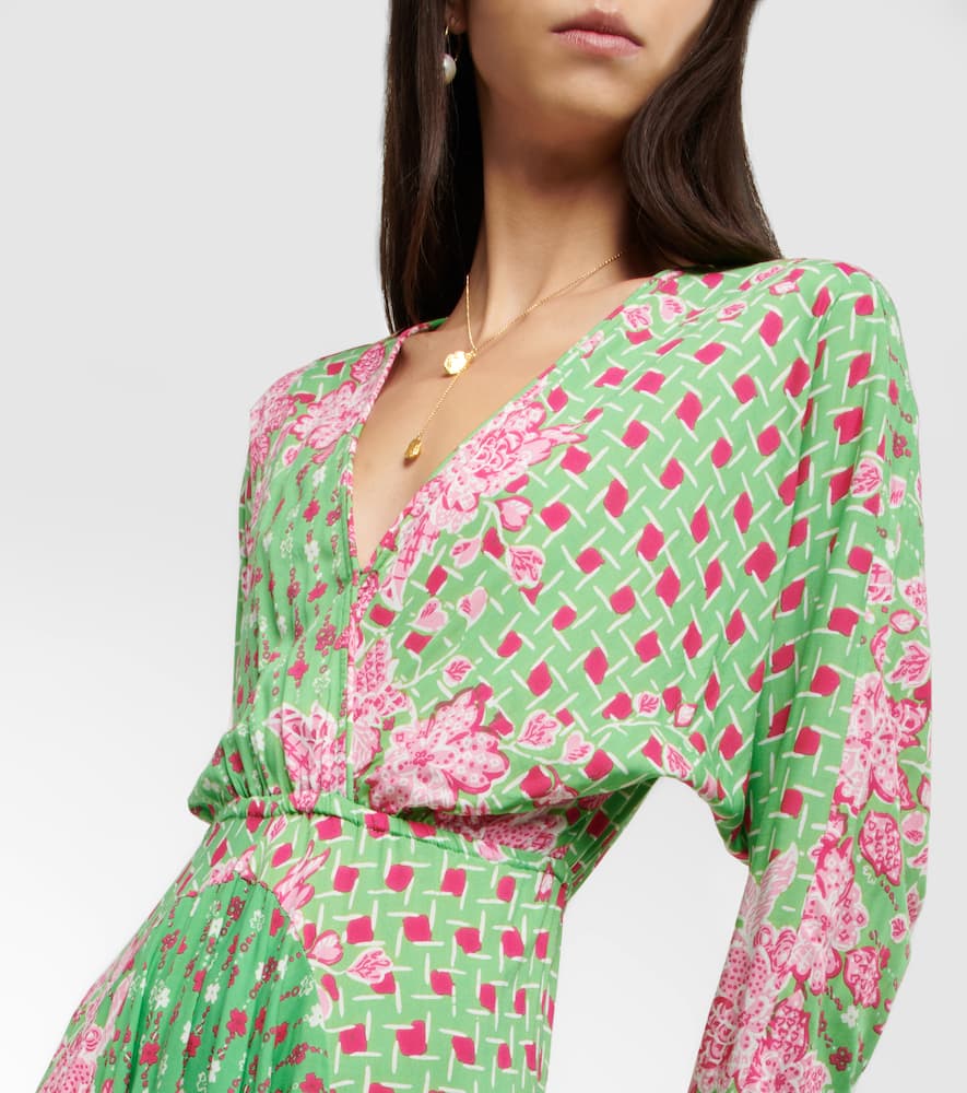Ilona printed maxi dress