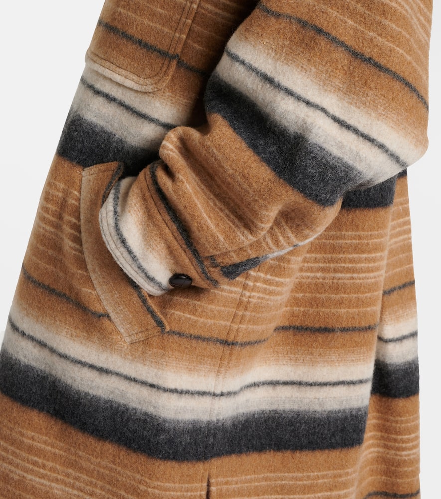 Djilaga wool-blend coat