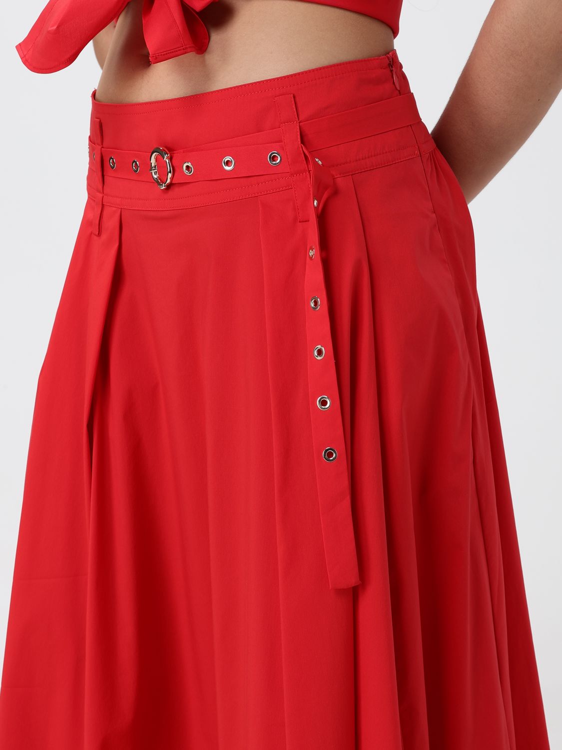 Skirt Woman color Cream