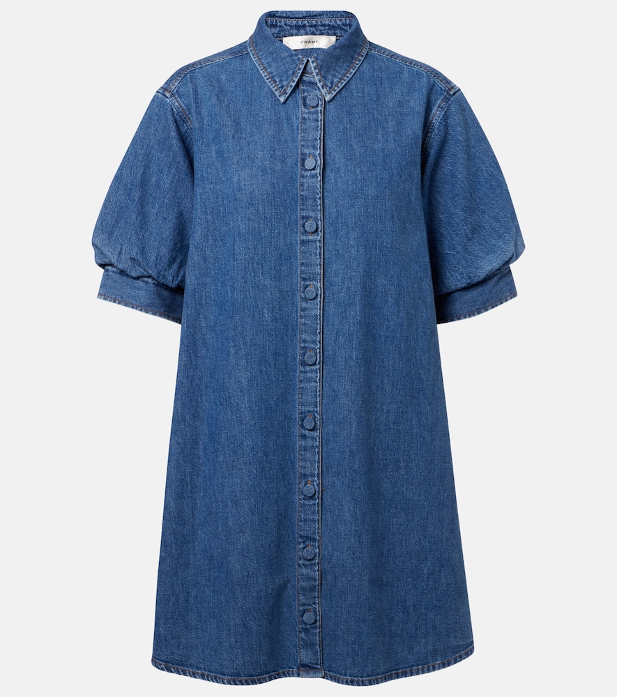 Play denim minidress