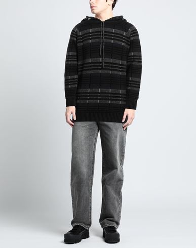 Maison Flâneur Man Sweater Lead Size 38 Wool