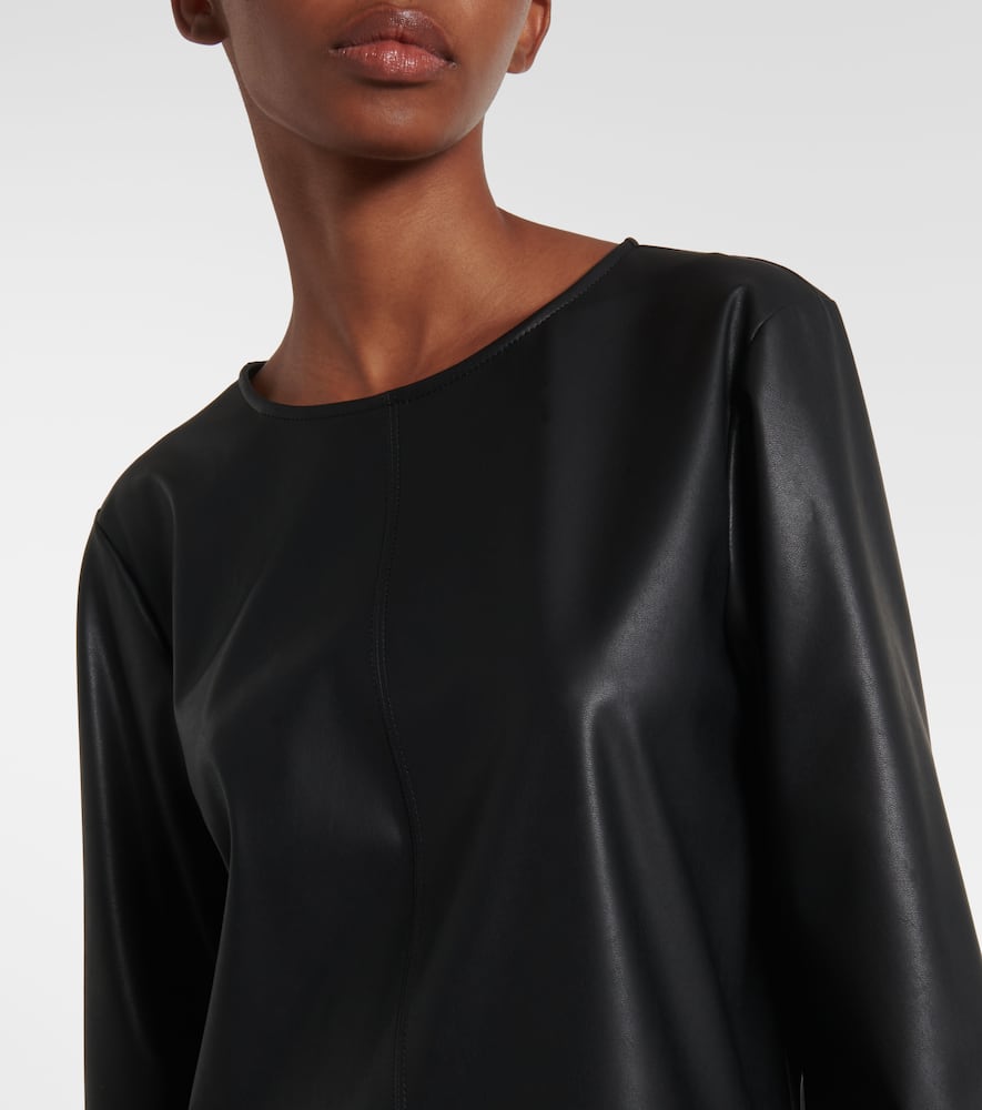 Max Mara Leisure Pepe coated jersey minidress