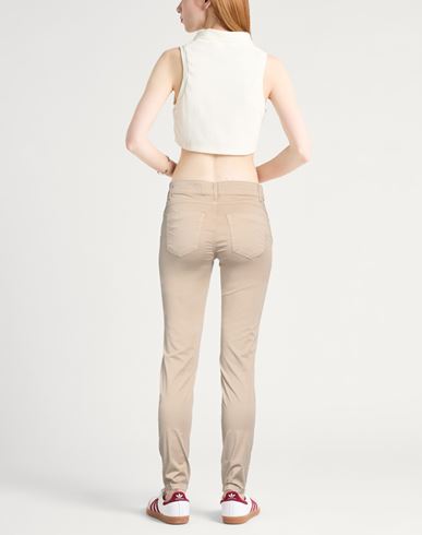 Caractère Woman Pants Beige Size 27 Cotton, Elastane