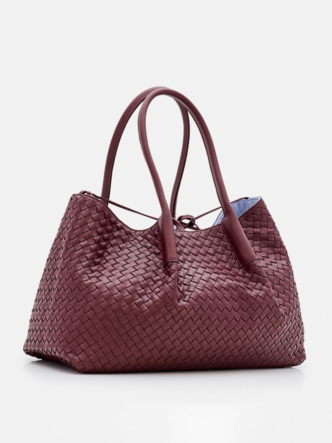 Pinacoteca Reversible Intrecciato Leather Tote