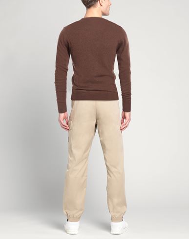 Man Sweater Brown Size L Wool, Viscose, Polyamide, Cashmere
