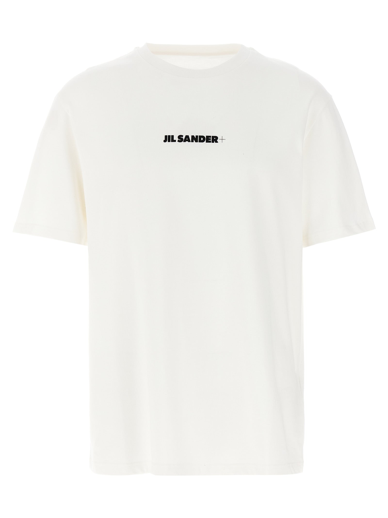 Logo-Print Cotton T-shirt — White