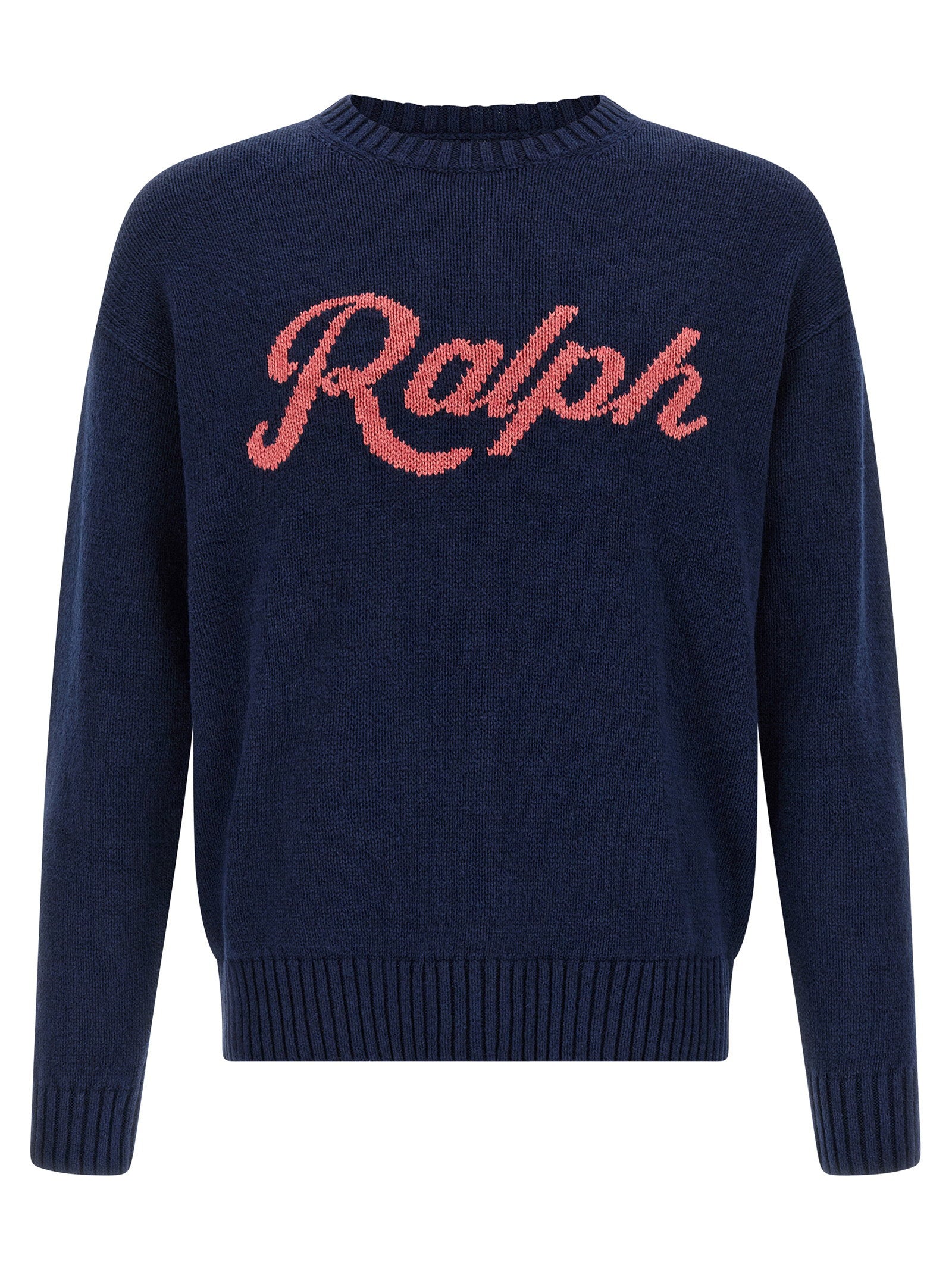 Intarsia Logo Sweater