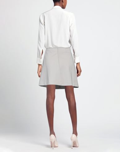 Woman Mini skirt Light grey